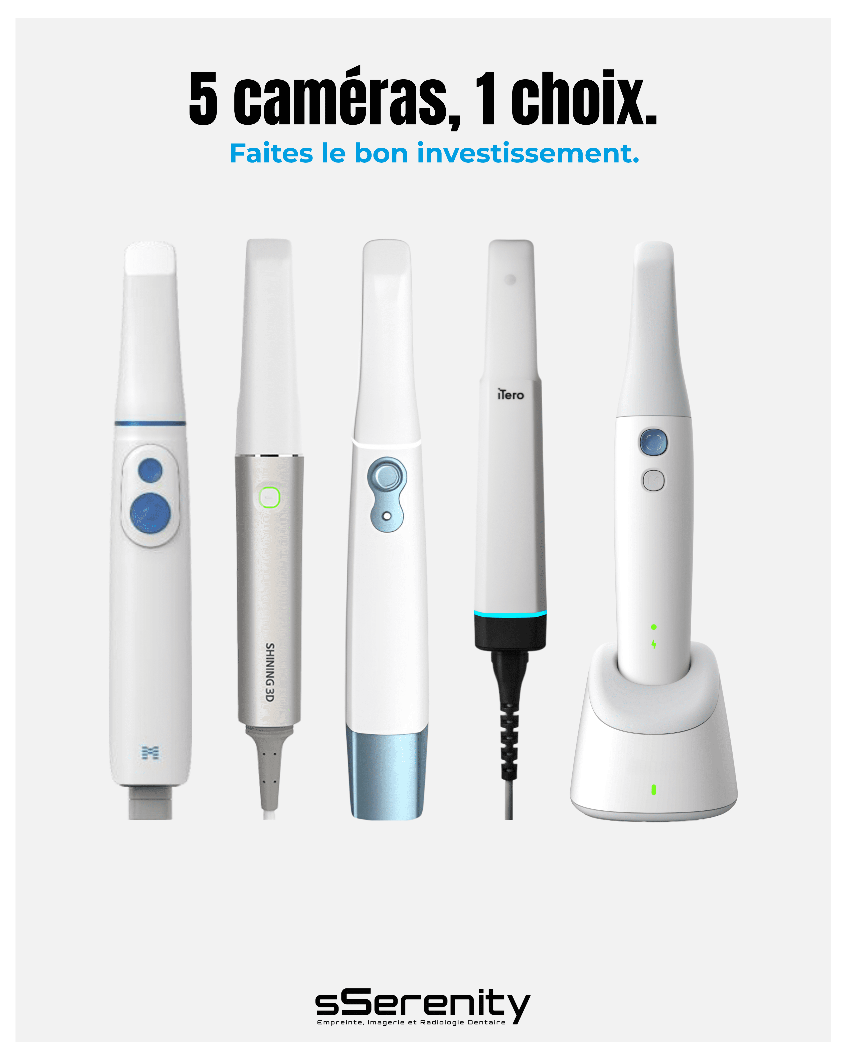 5 caméras 1 choix sSerenity