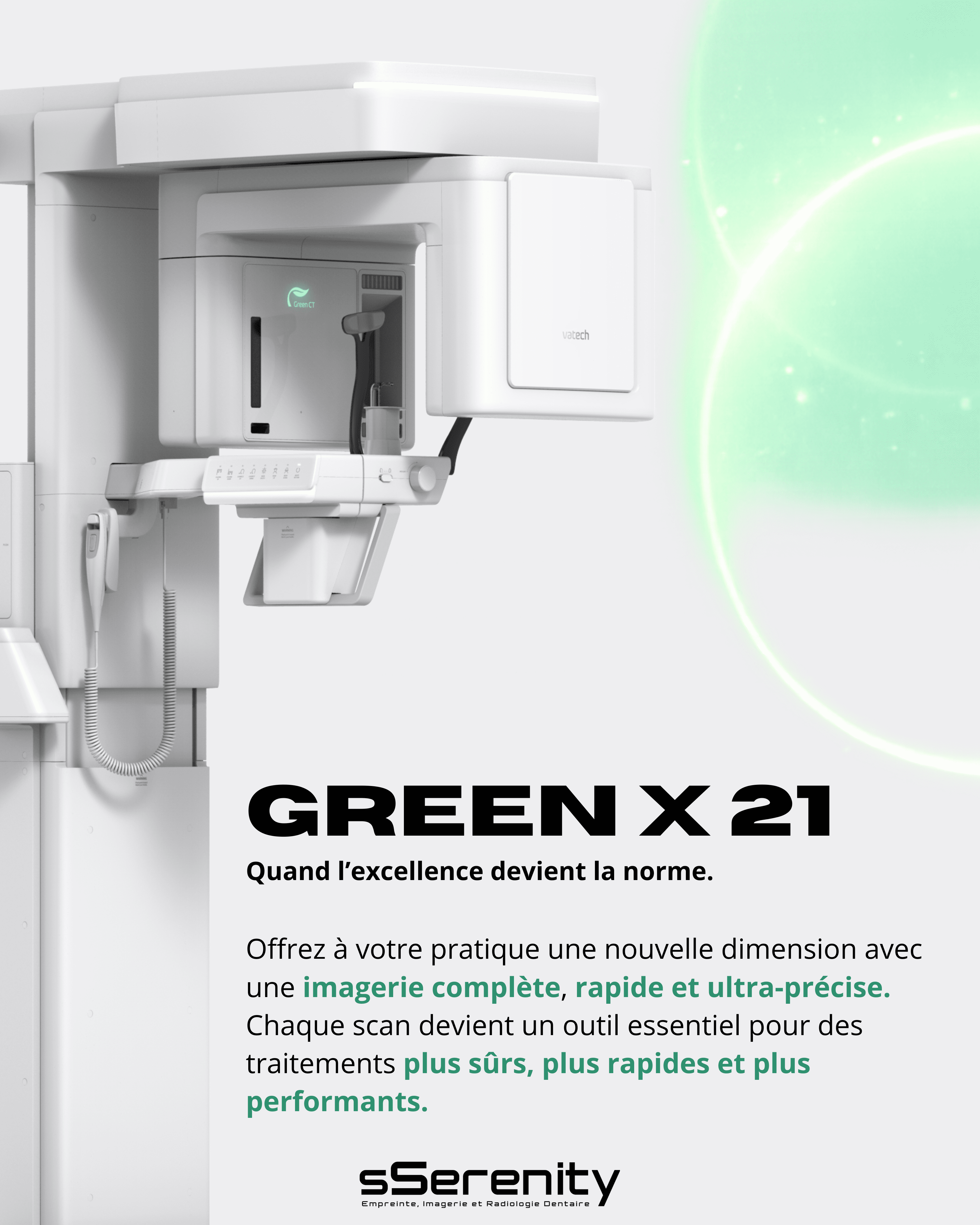 Cone beam Green X 21 Vatech