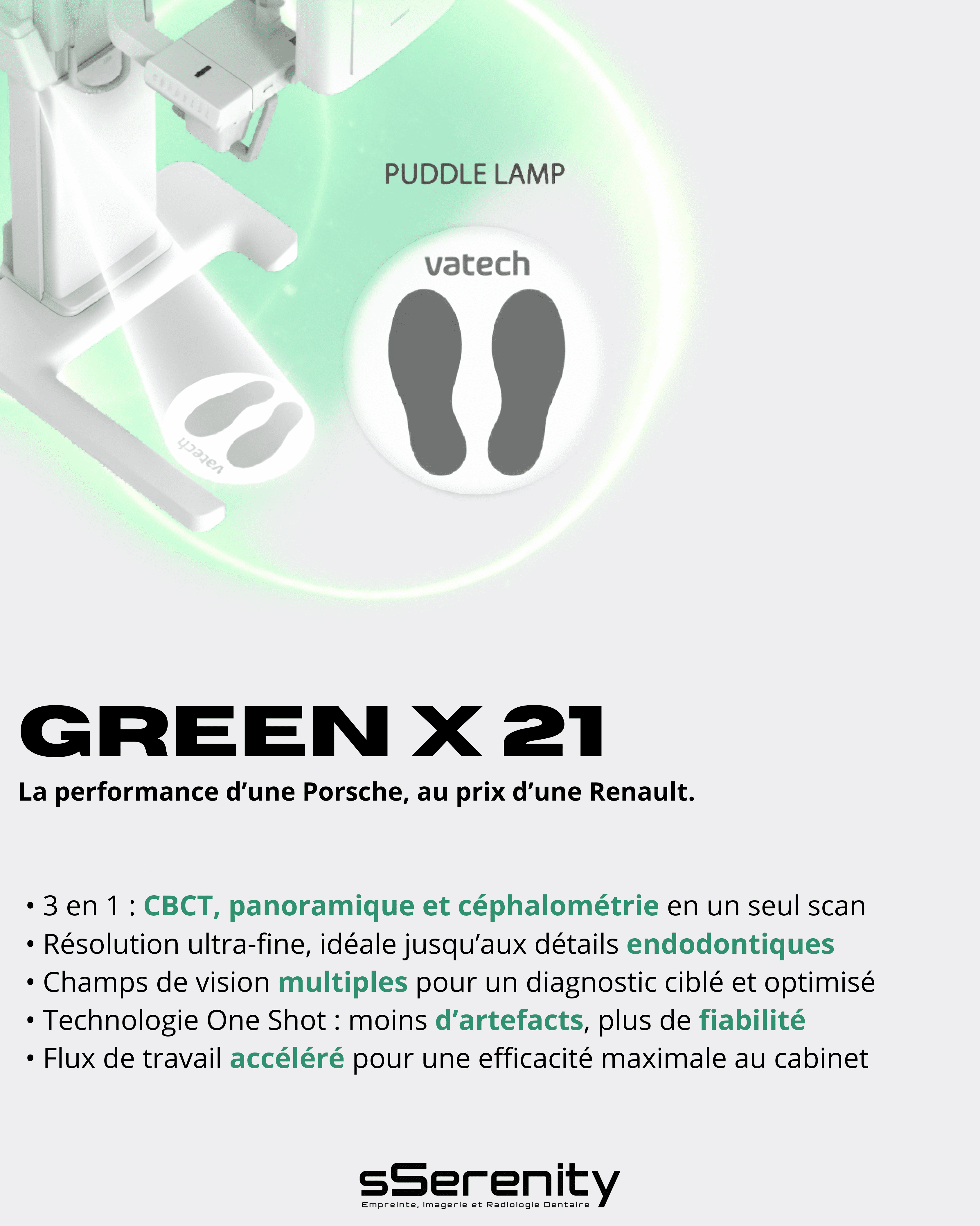 Green X 21 CBCT Vatech Marseille