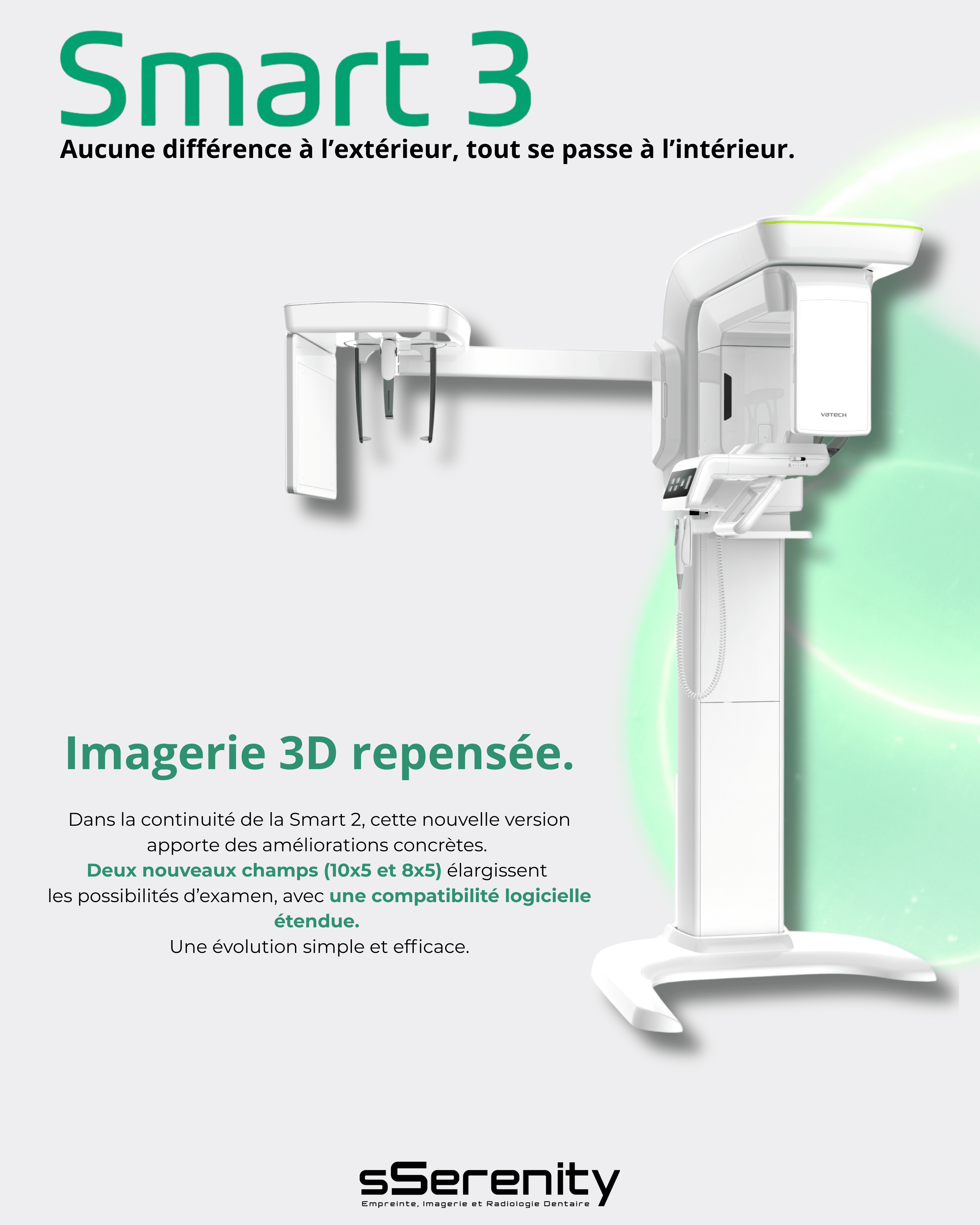 Smart 3 CBCT panoramique
