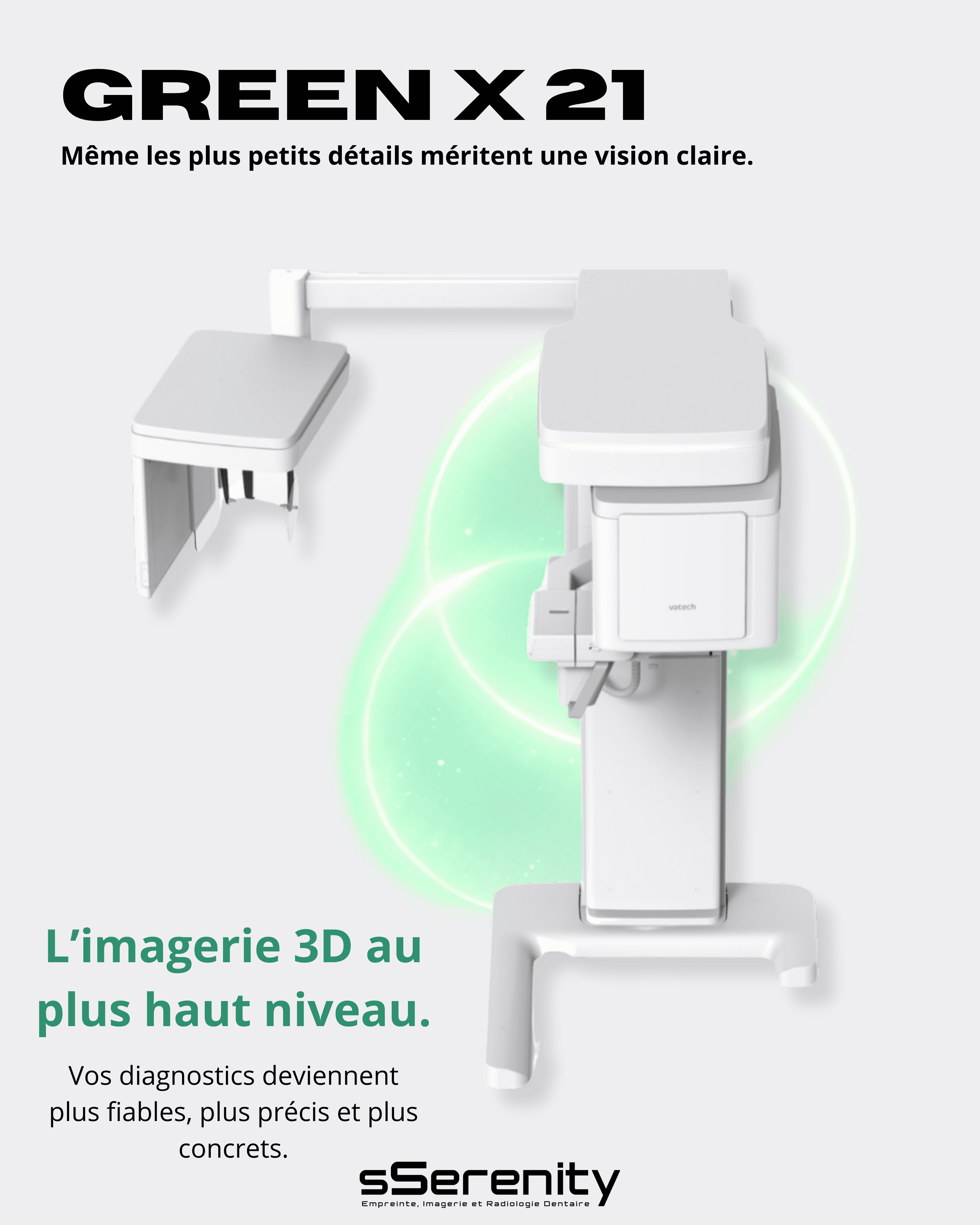 Green X 21 imagerie 3D