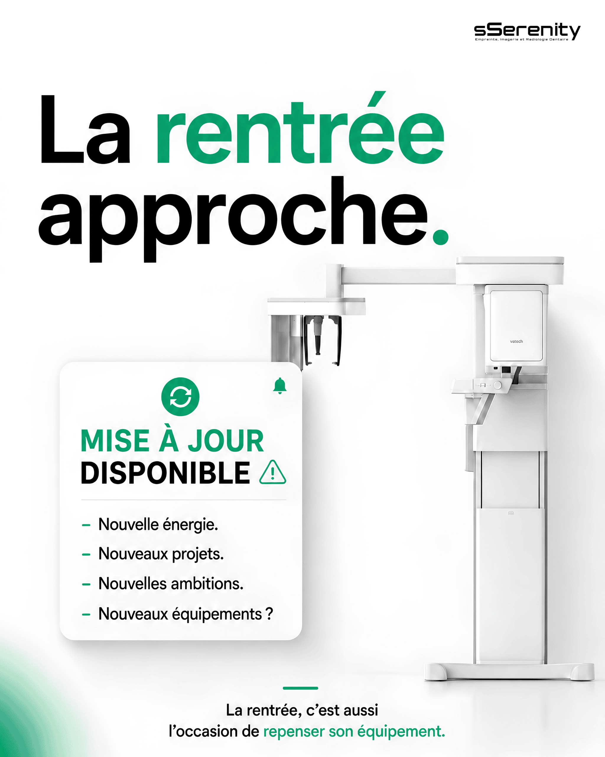 Dentisterie Cône Beam 3D 2D Vatech