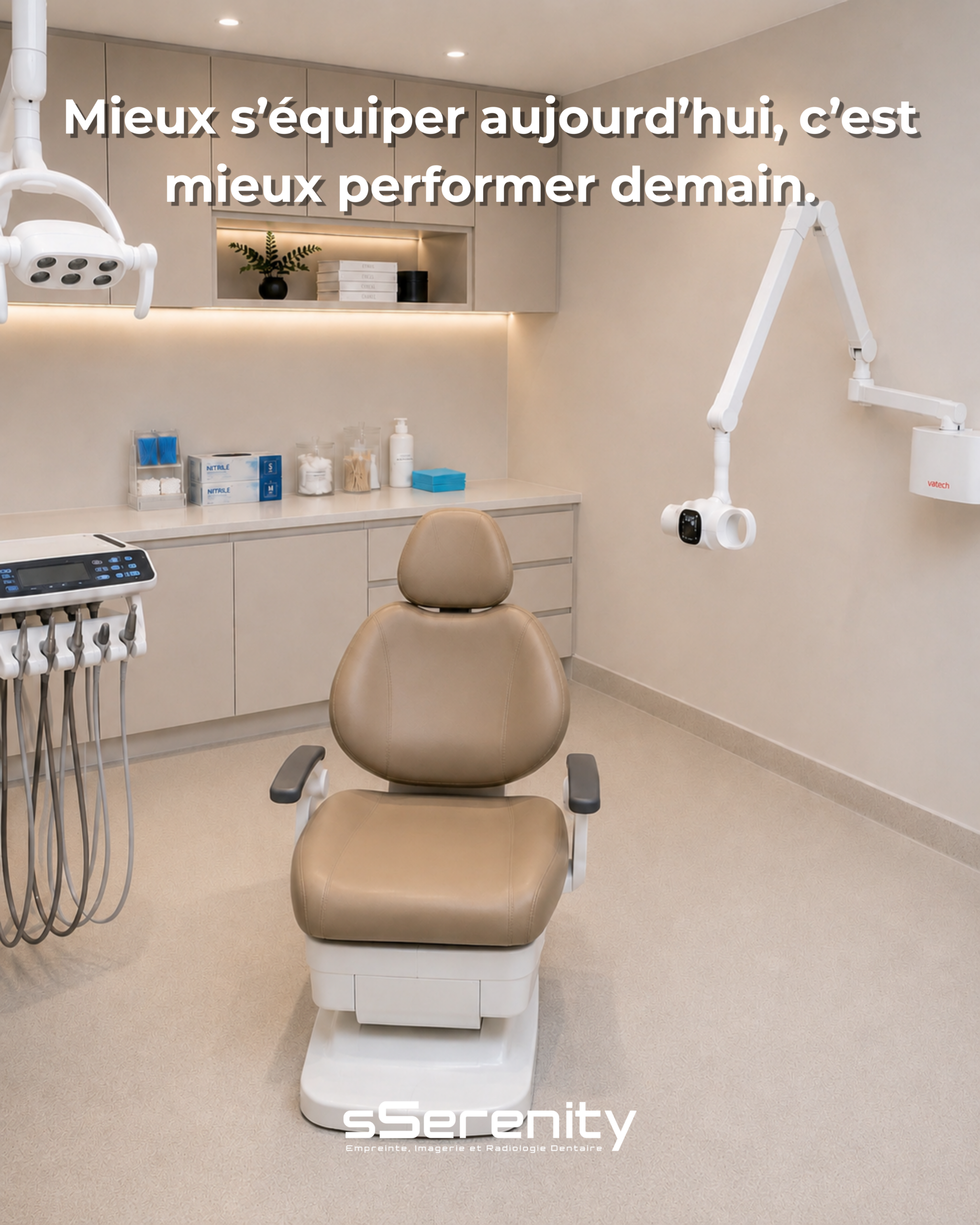 Dentistes orthodontistes générateur mural Vatech